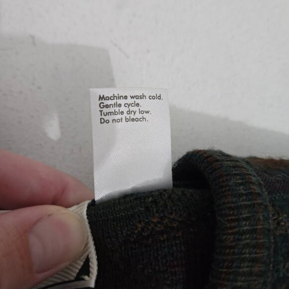 Collezione Dante Mens Italian Wool Blend Sweater Vest Sz M V-Neck Grandpa Church - Picture 7 of 8